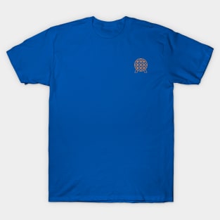 Spaceship Earth - Orange T-Shirt